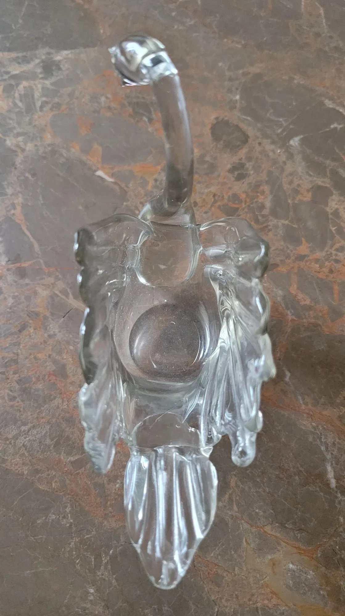 Elegant Glas Svan – Vintage Prydnadsfigur - Bild 4