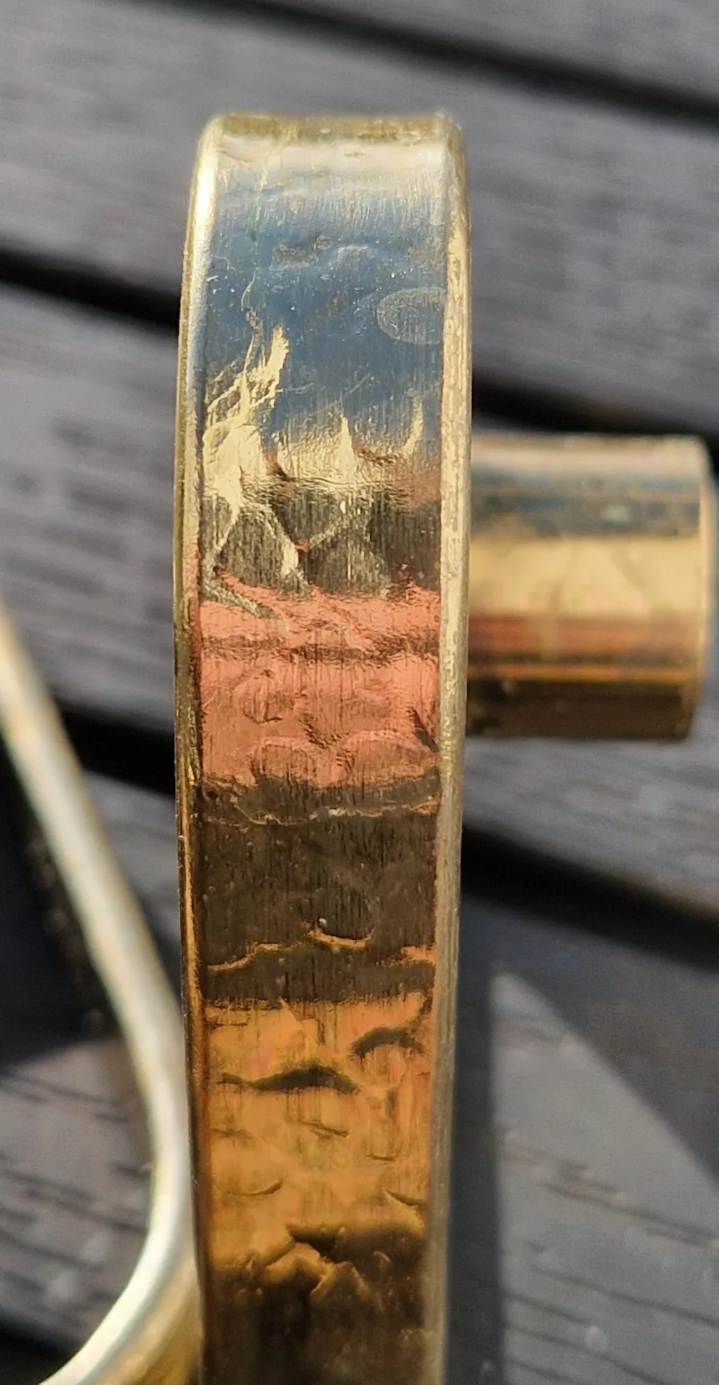 Vintage Mässingsljusstakar – Ett Par Hjärtan - Bild 2