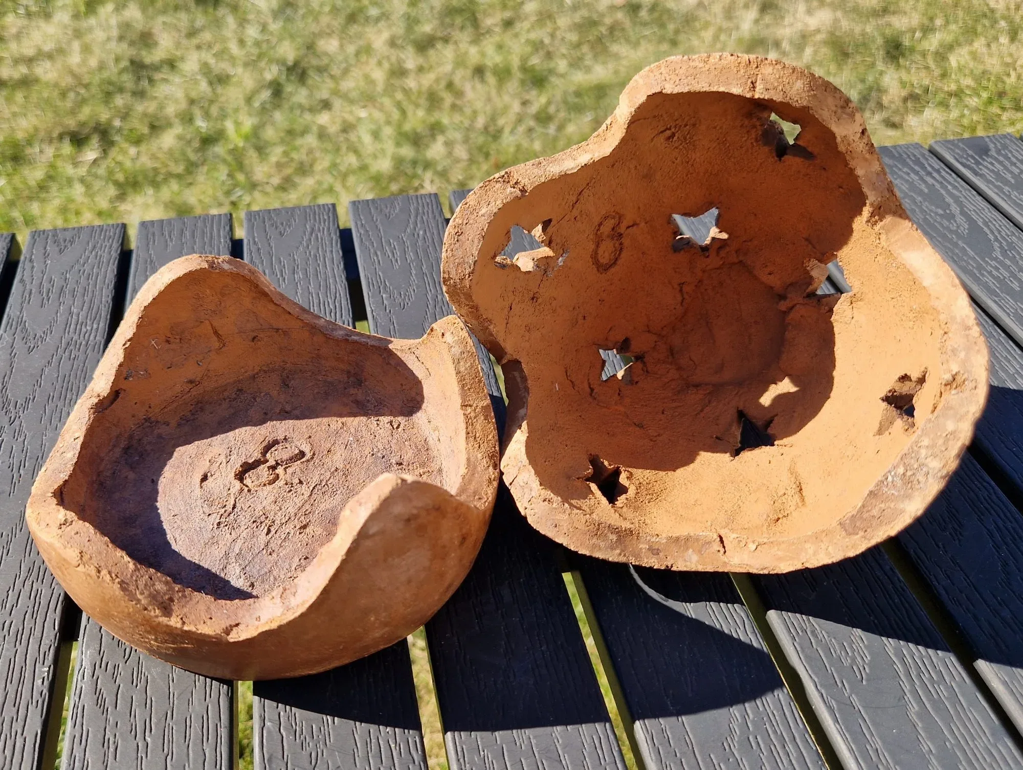 Rustic Gourd Lantern with Star Cutouts - Image 4