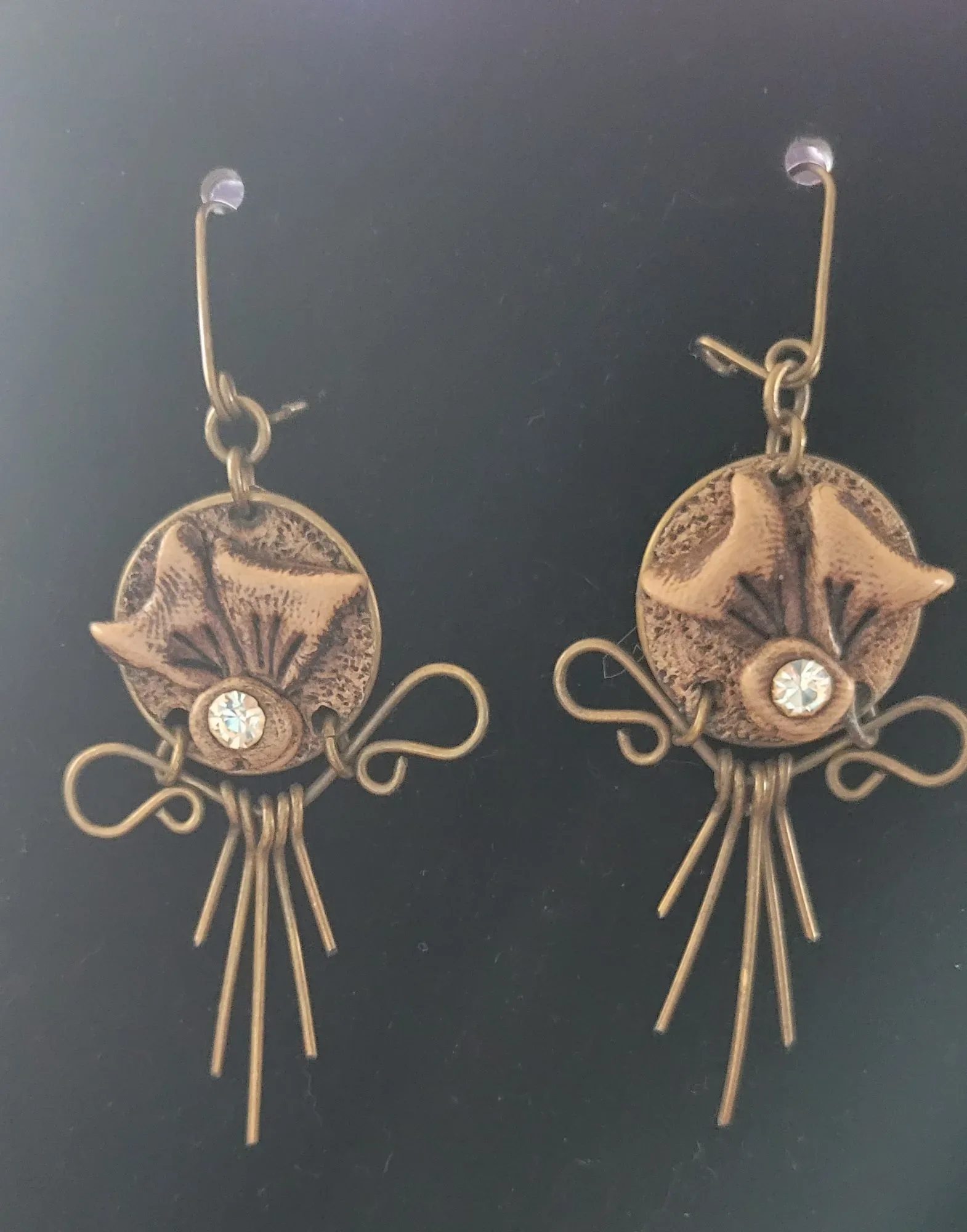 Vintage Smyckesset – Bladmotiv & Strass - Bild 8