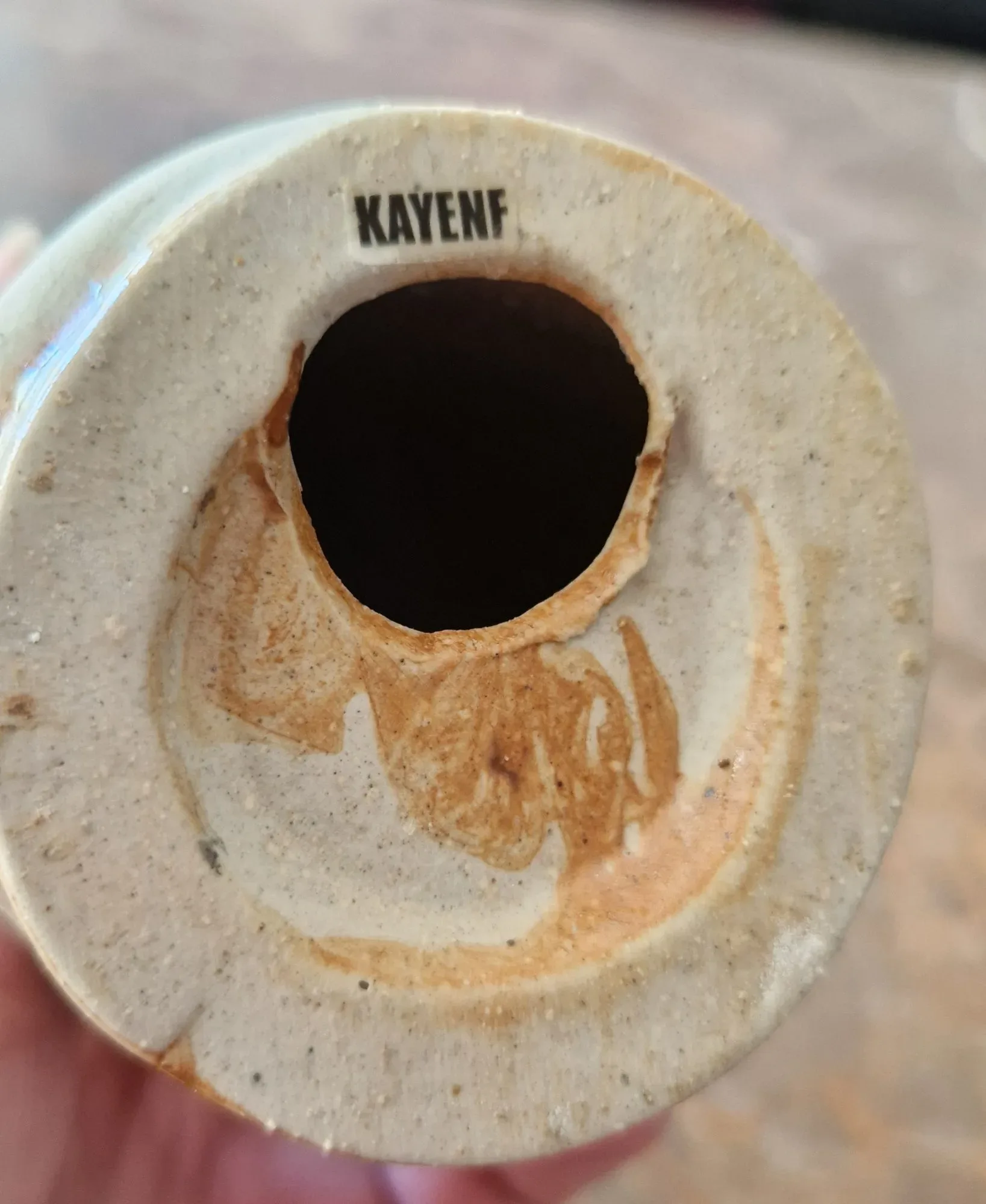 Charmig Keramikfigur Katt KAYENF – Vintage Prydnad - Bild 3