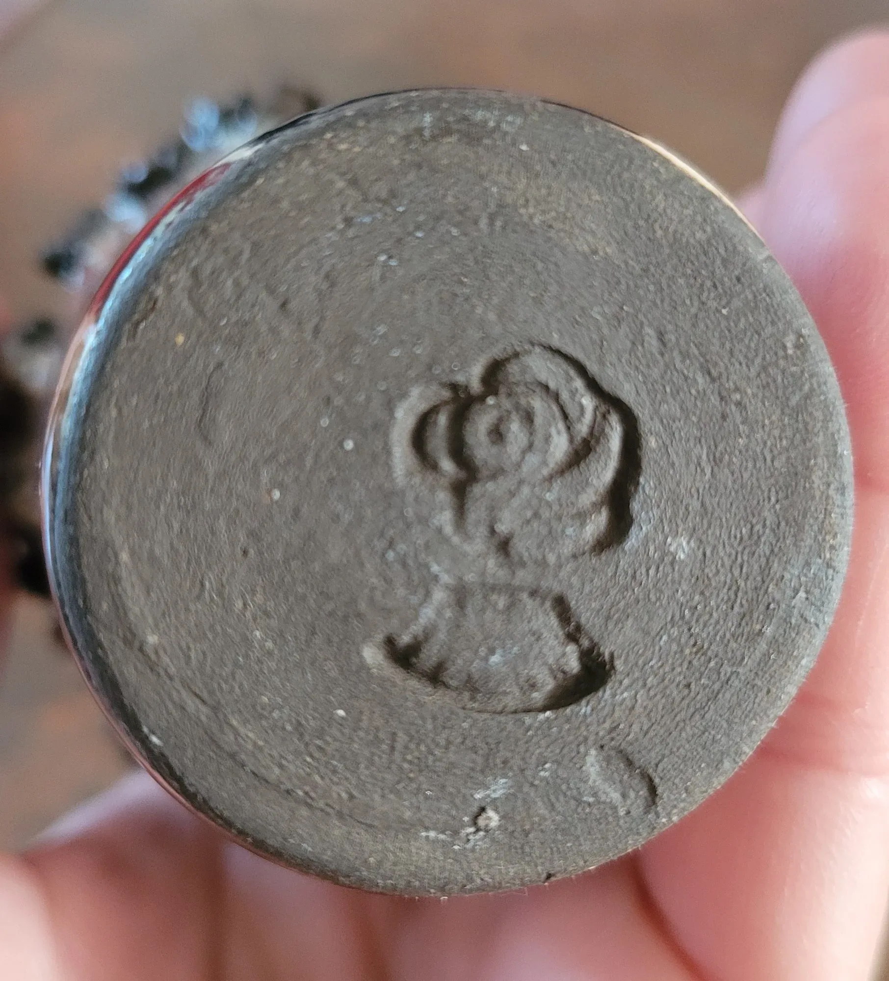 Unik Vintage Keramikvas med Strukturerad Yta - Bild 8