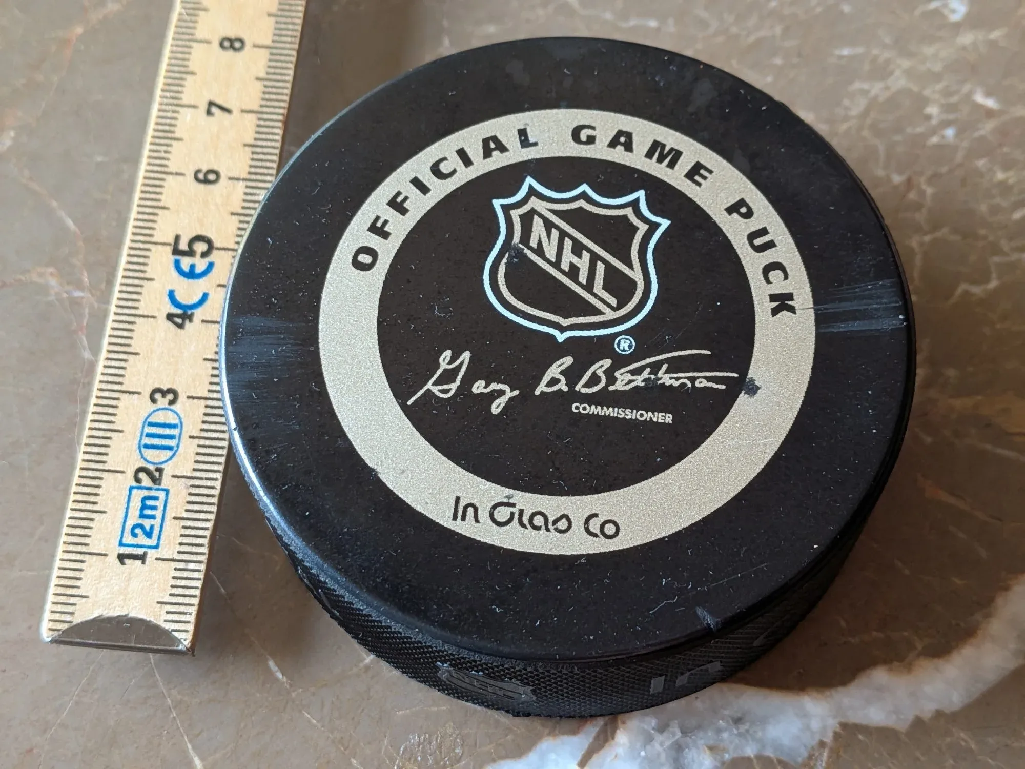 Officiell NHL Matchpuck – Sonera Challenge, Vintage - Bild 2