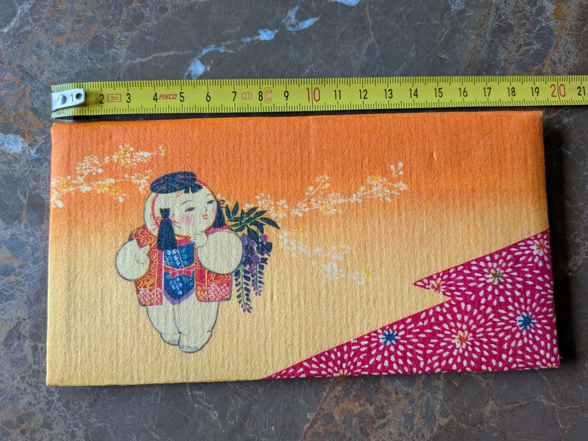 Japanese Case with Kokeshi Figurine - Image 9