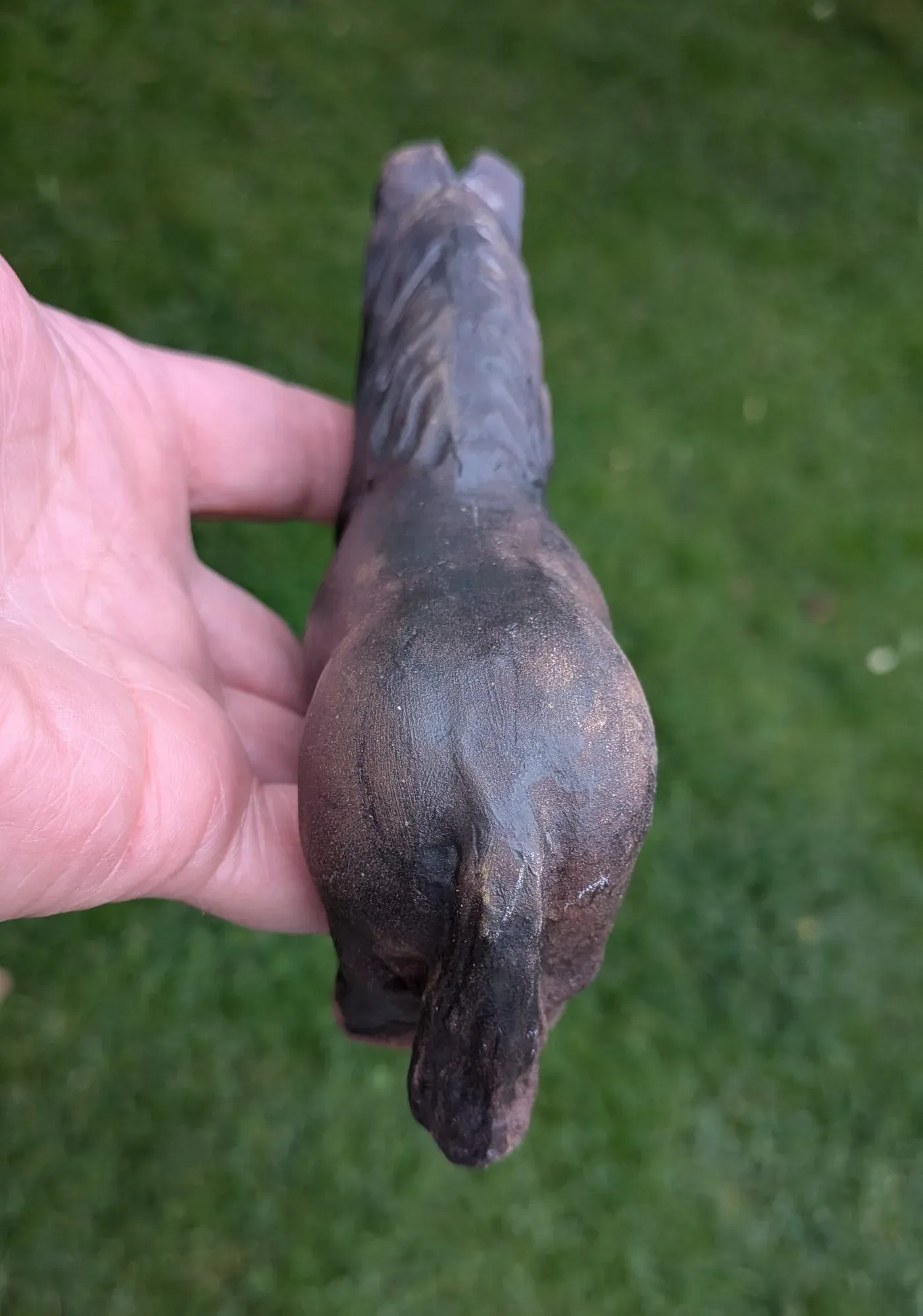 Wisby Keramikhäst – Rustik Vintagefigur - Bild 2