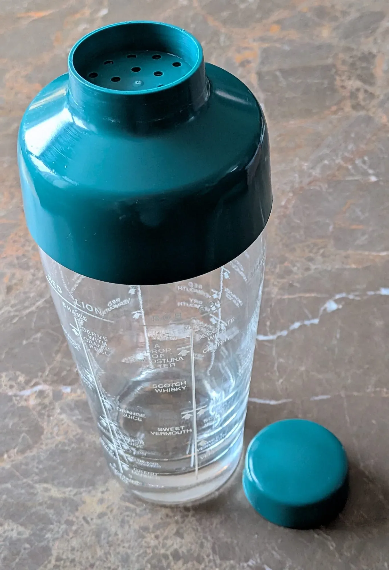 Vintage Cocktailshaker med Recept – Retro Hemmabar - Bild 5
