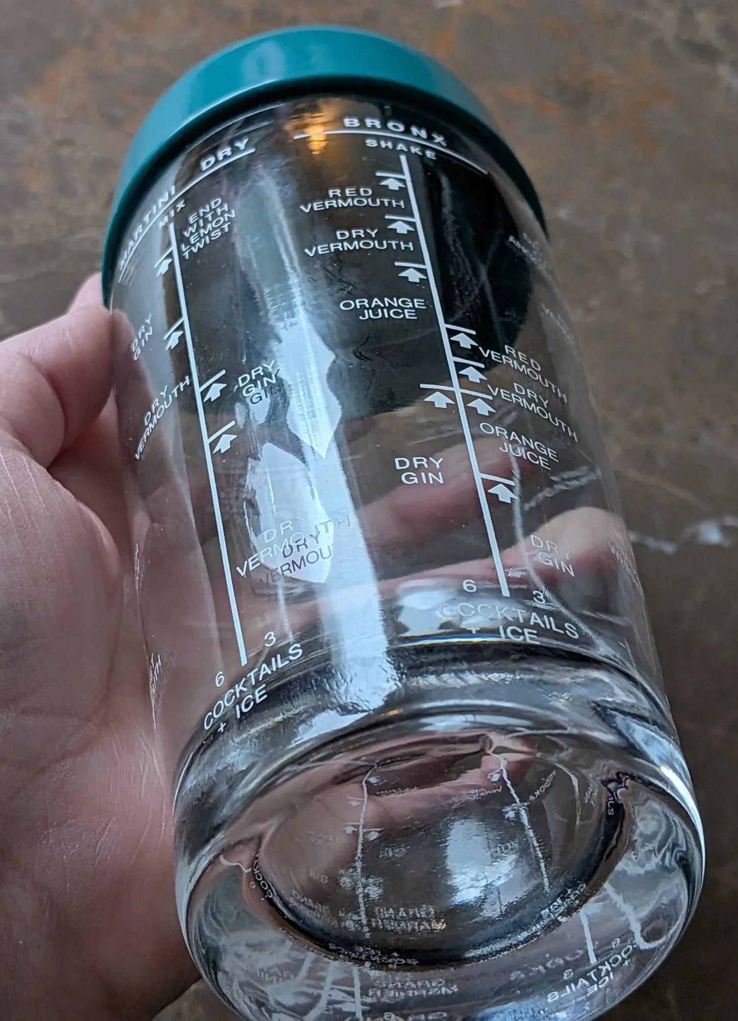 Vintage Cocktailshaker med Recept – Retro Hemmabar - Bild 3