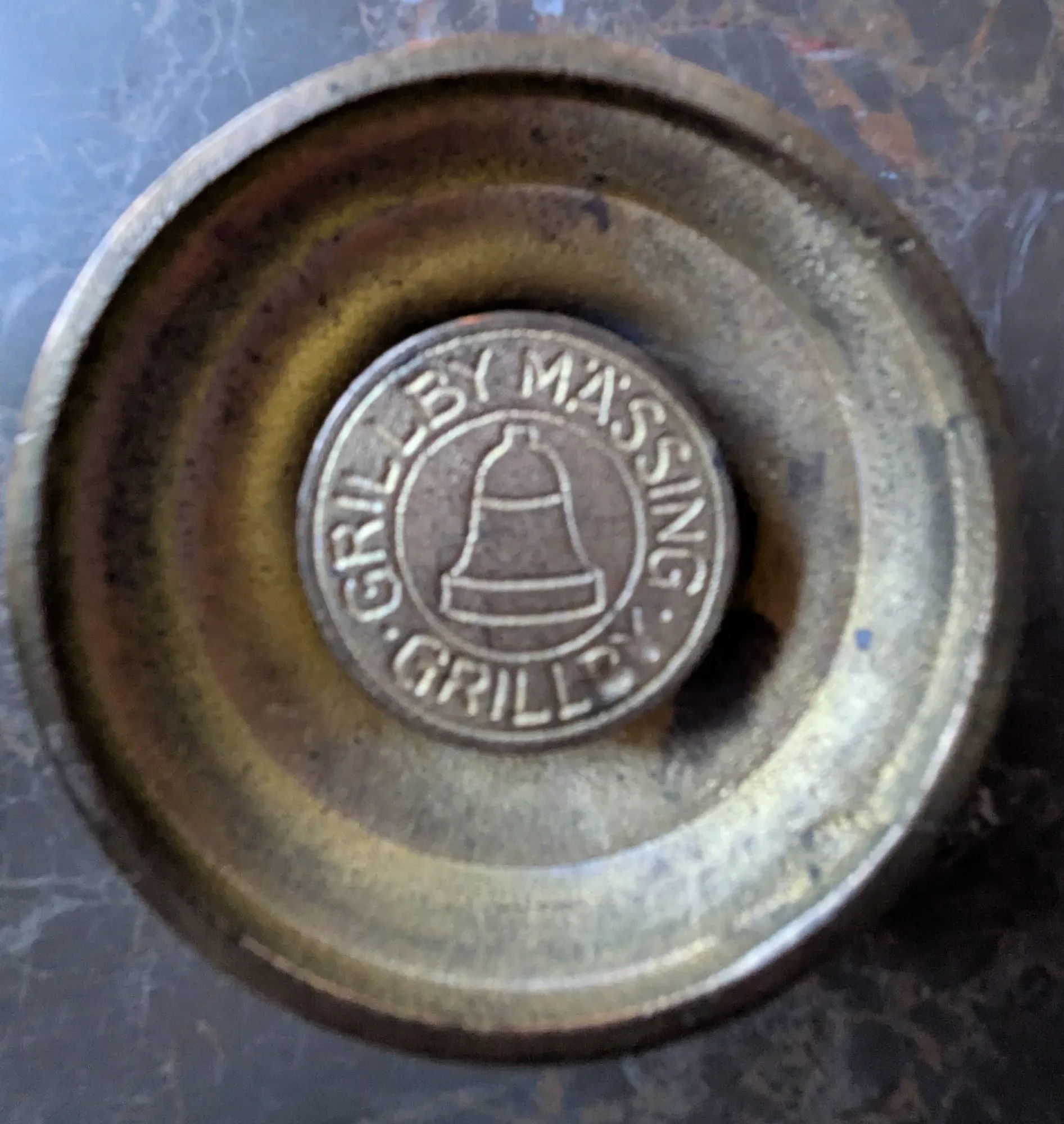Vintage Grillby Mässingsljusstake - Bild 3