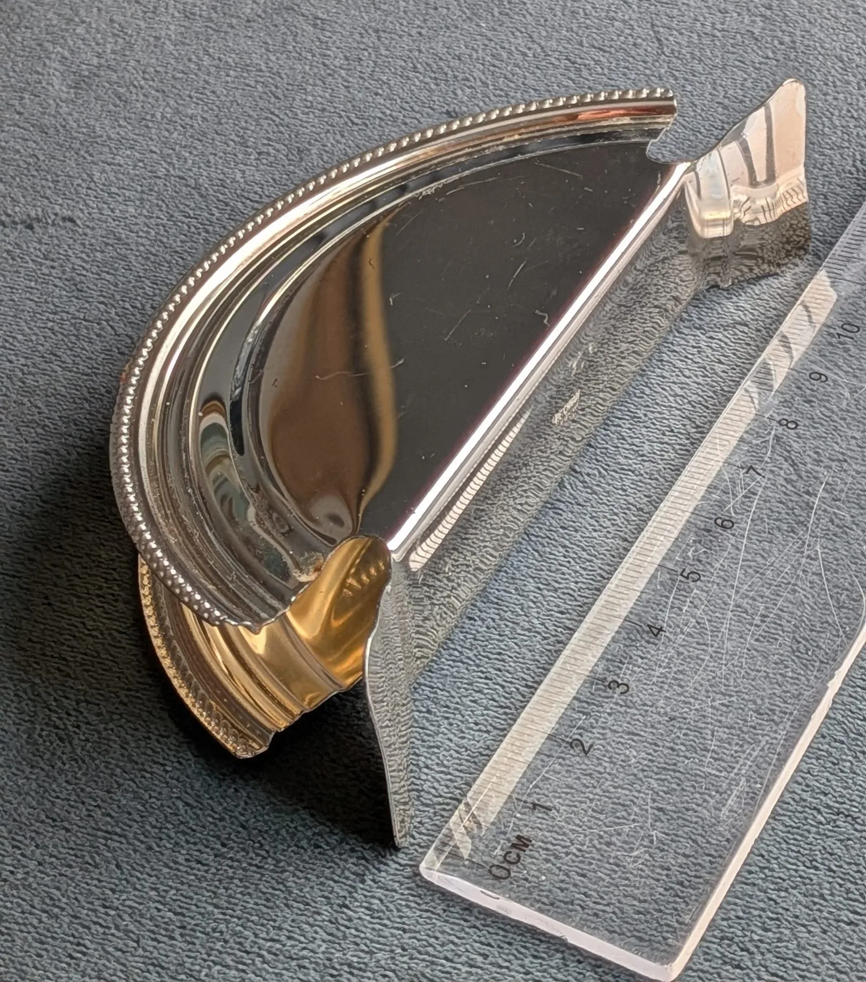 Elegant Napkin Holder in Polished Steel, Dre'chhart W-Germany - Image 2
