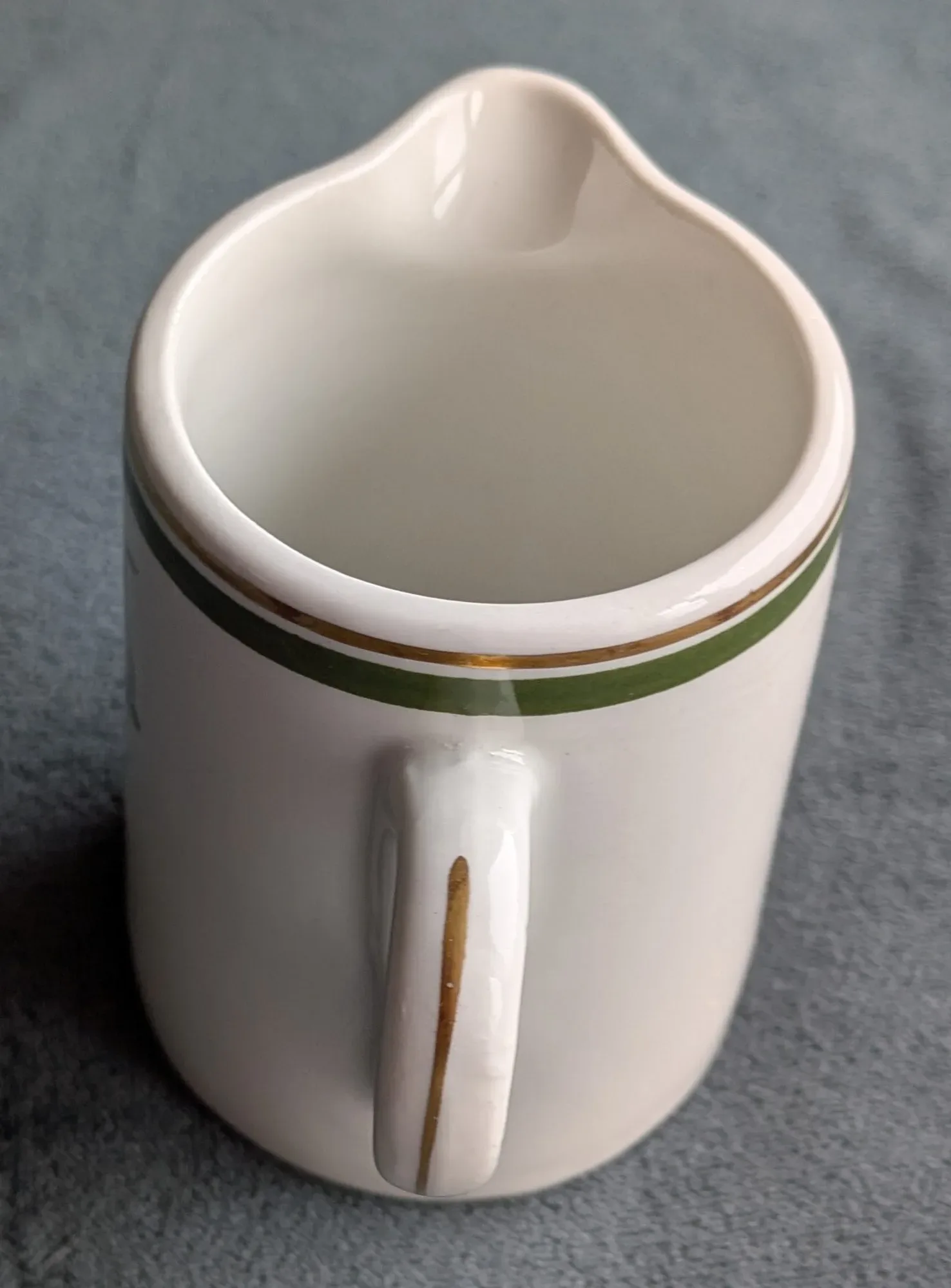 Vintage Gräddkanna John Maddock & Sons med Sydafrikanskt Vapen - Bild 7