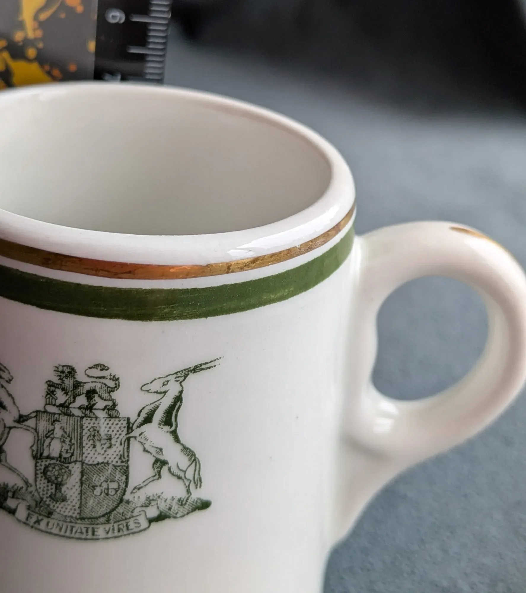 Vintage Gräddkanna John Maddock & Sons med Sydafrikanskt Vapen - Bild 4