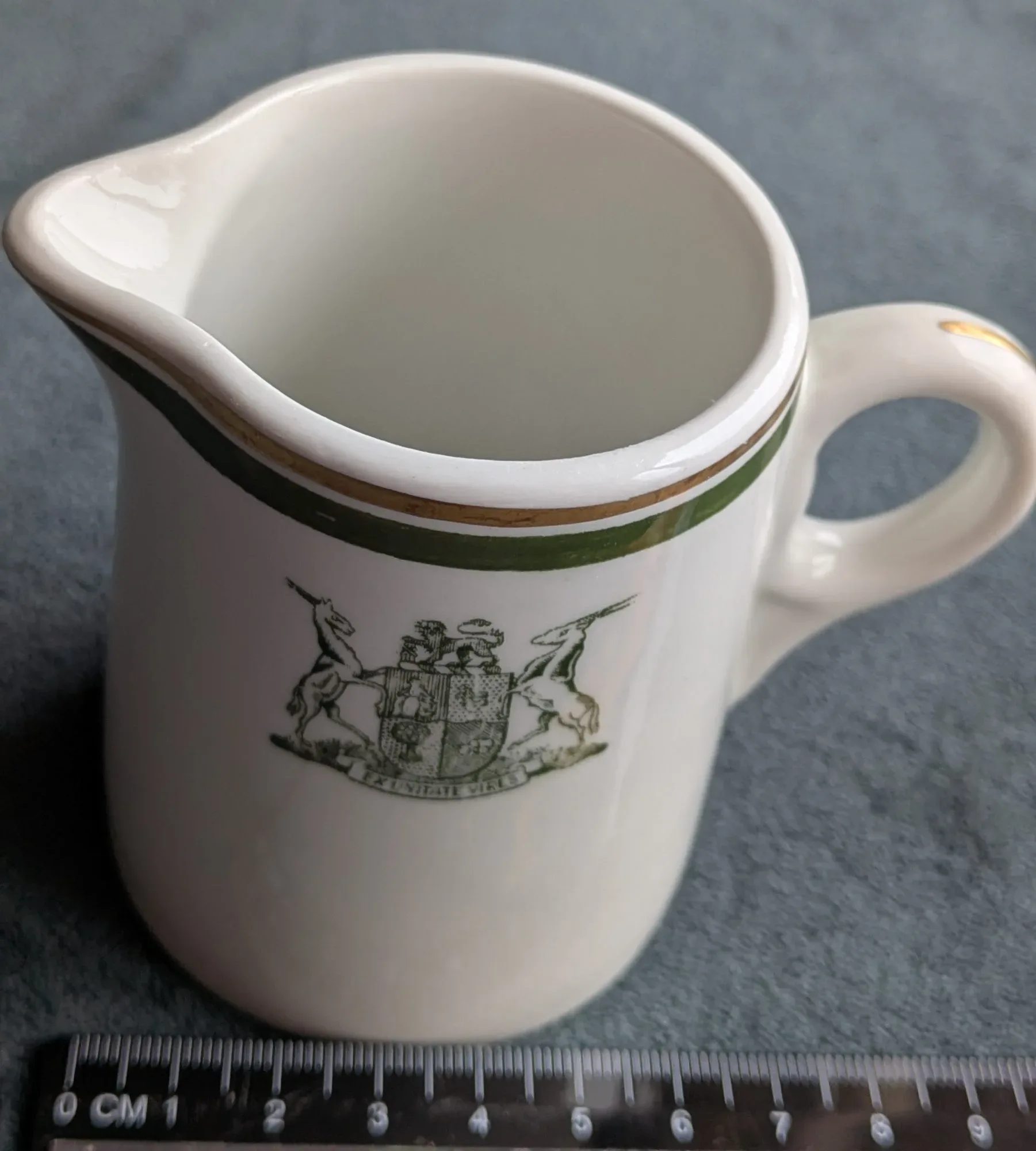 Vintage Gräddkanna John Maddock & Sons med Sydafrikanskt Vapen - Bild 3