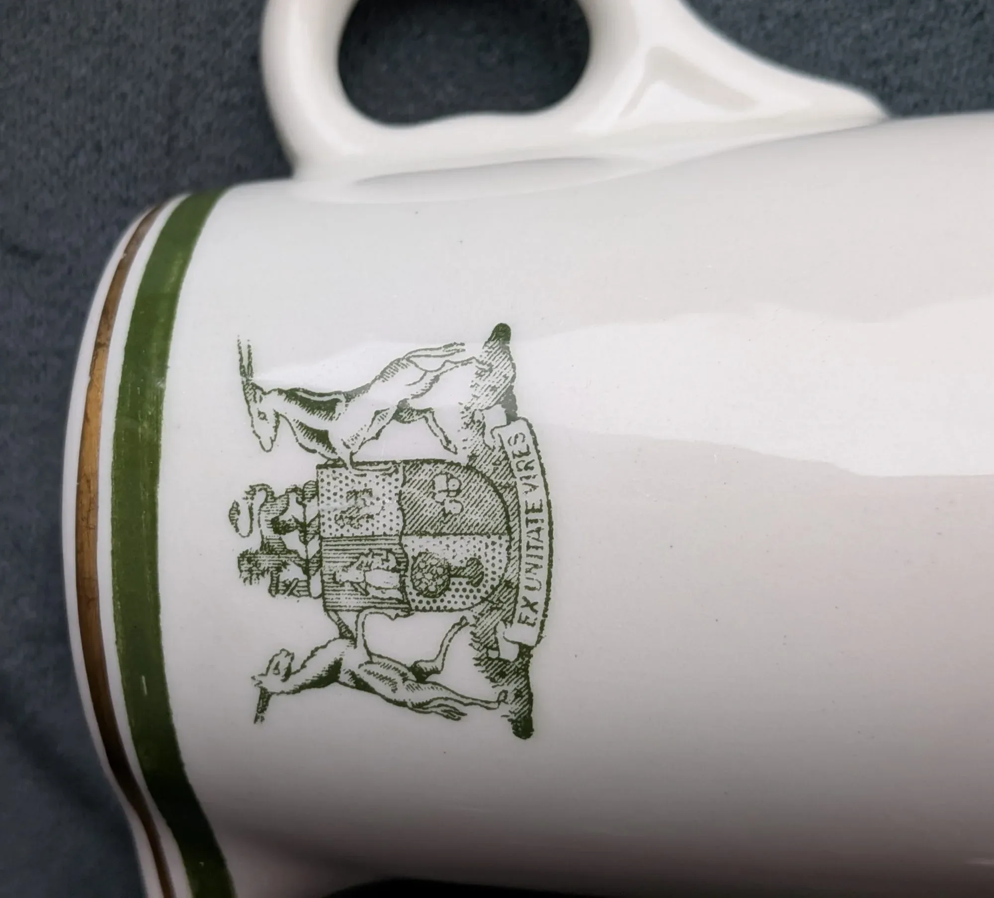 Vintage Gräddkanna John Maddock & Sons med Sydafrikanskt Vapen - Bild 2