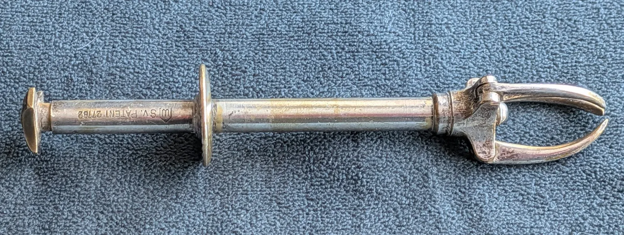 Vintage Socker-/Isbitstång med SV. PATENT 27782 - Bild 3