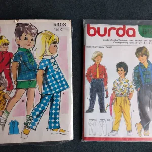 Vintage Symönster Barn Burda & STIL