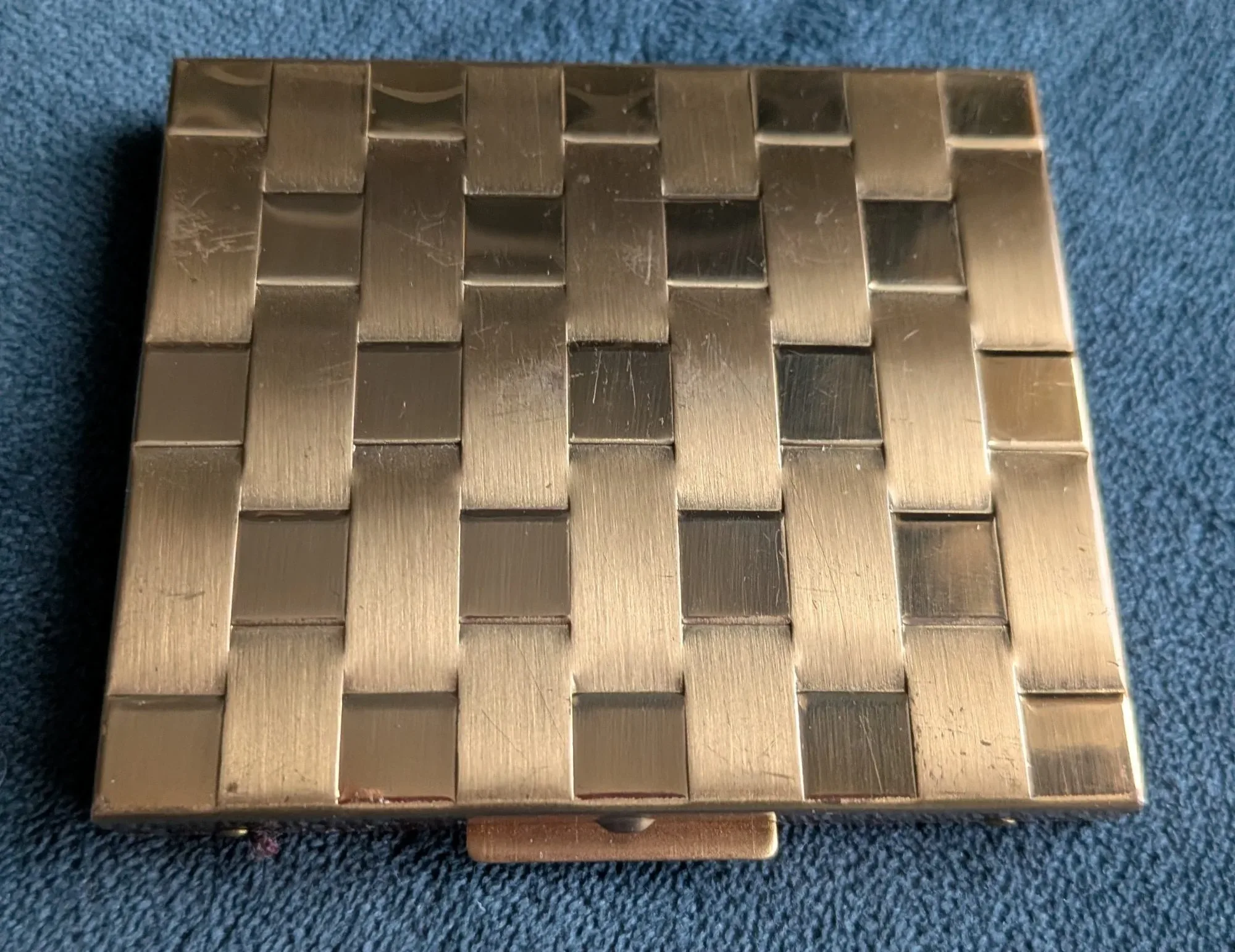 Elegant Vintage Fotobox i Guldfärgad Metall - Bild 6
