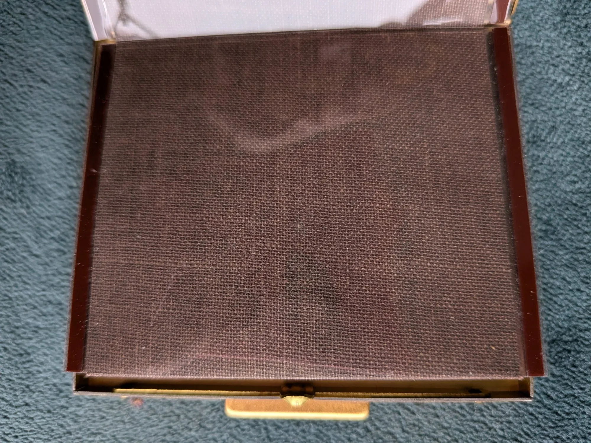 Elegant Vintage Fotobox i Guldfärgad Metall - Bild 8