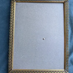 Elegant Vintage Fotoram med Filigranmönster