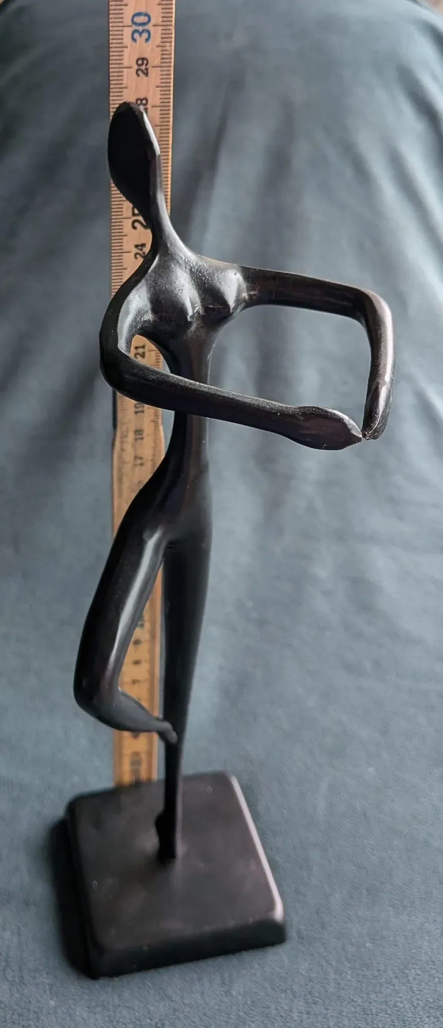 Elegant Abstract Figurine – Dancing Woman, approx. 28 cm - Image 4
