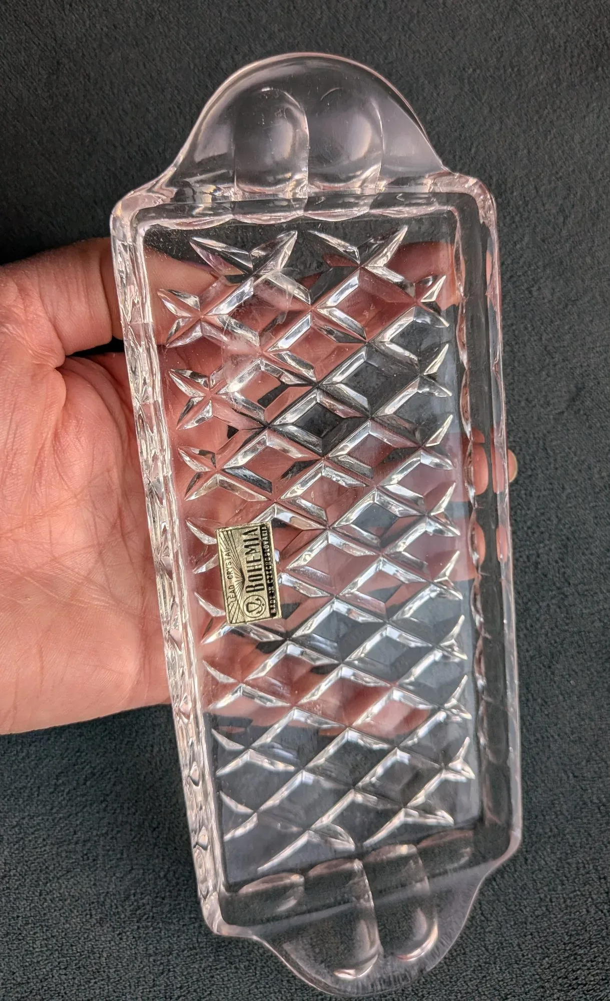 Elegant Bohemia Lead Crystal Dish - Image 5