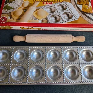 Vintage Imperia Raviolamp Chef – Raviolimaker med Kavel