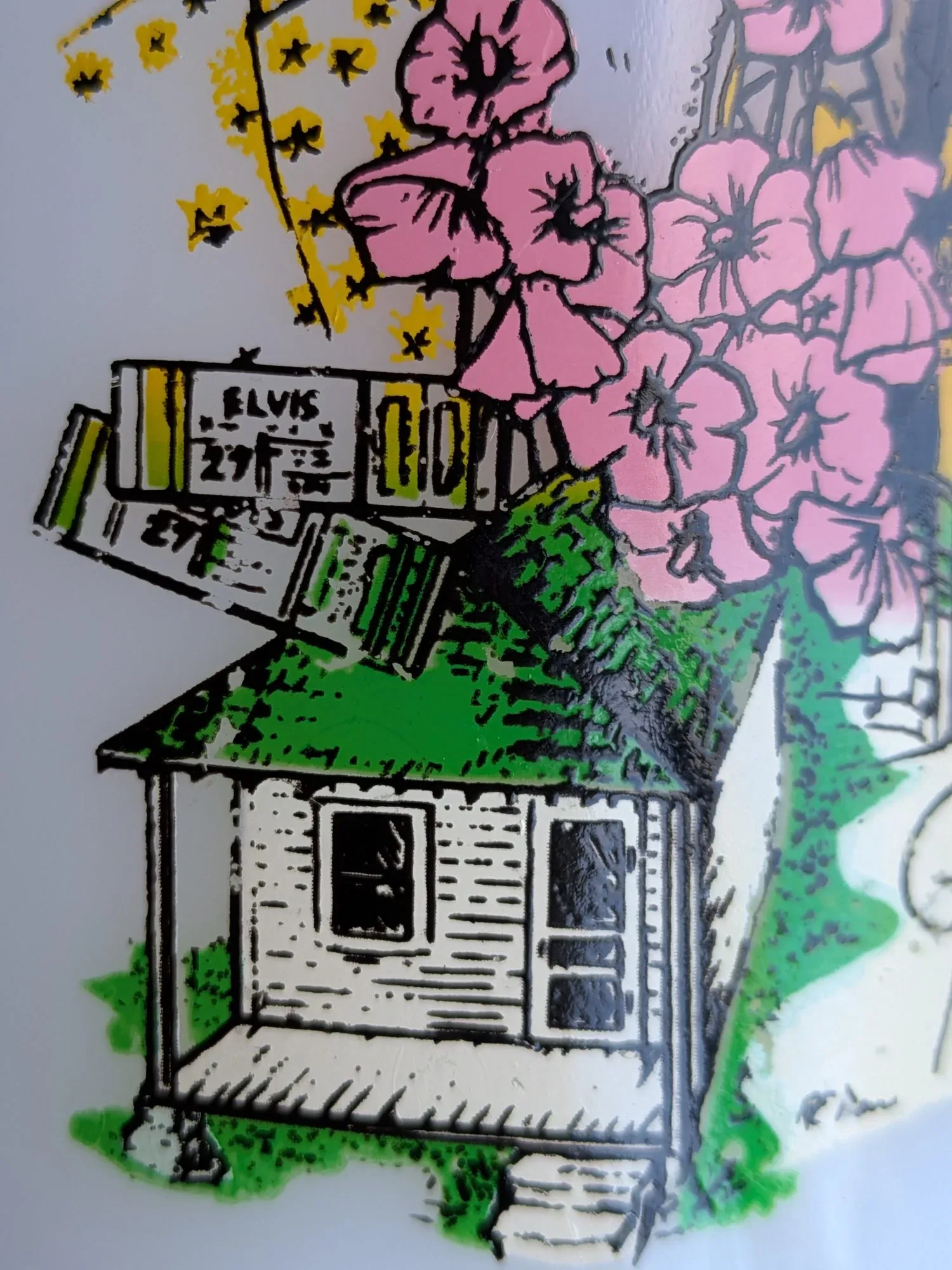 Vintage Glasbake Mugg: Elvis Presley & Graceland - Bild 4