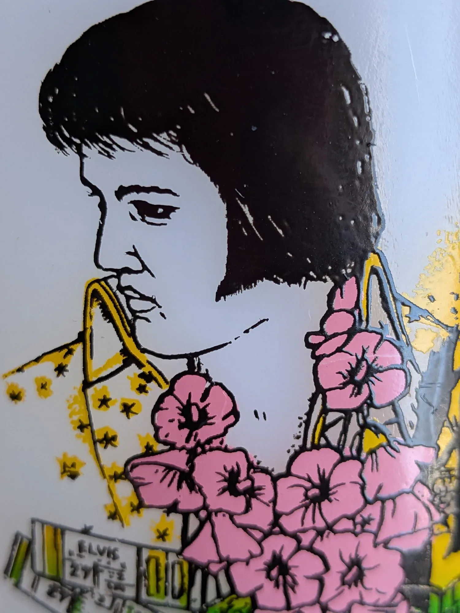 Vintage Glasbake Mugg: Elvis Presley & Graceland - Bild 3