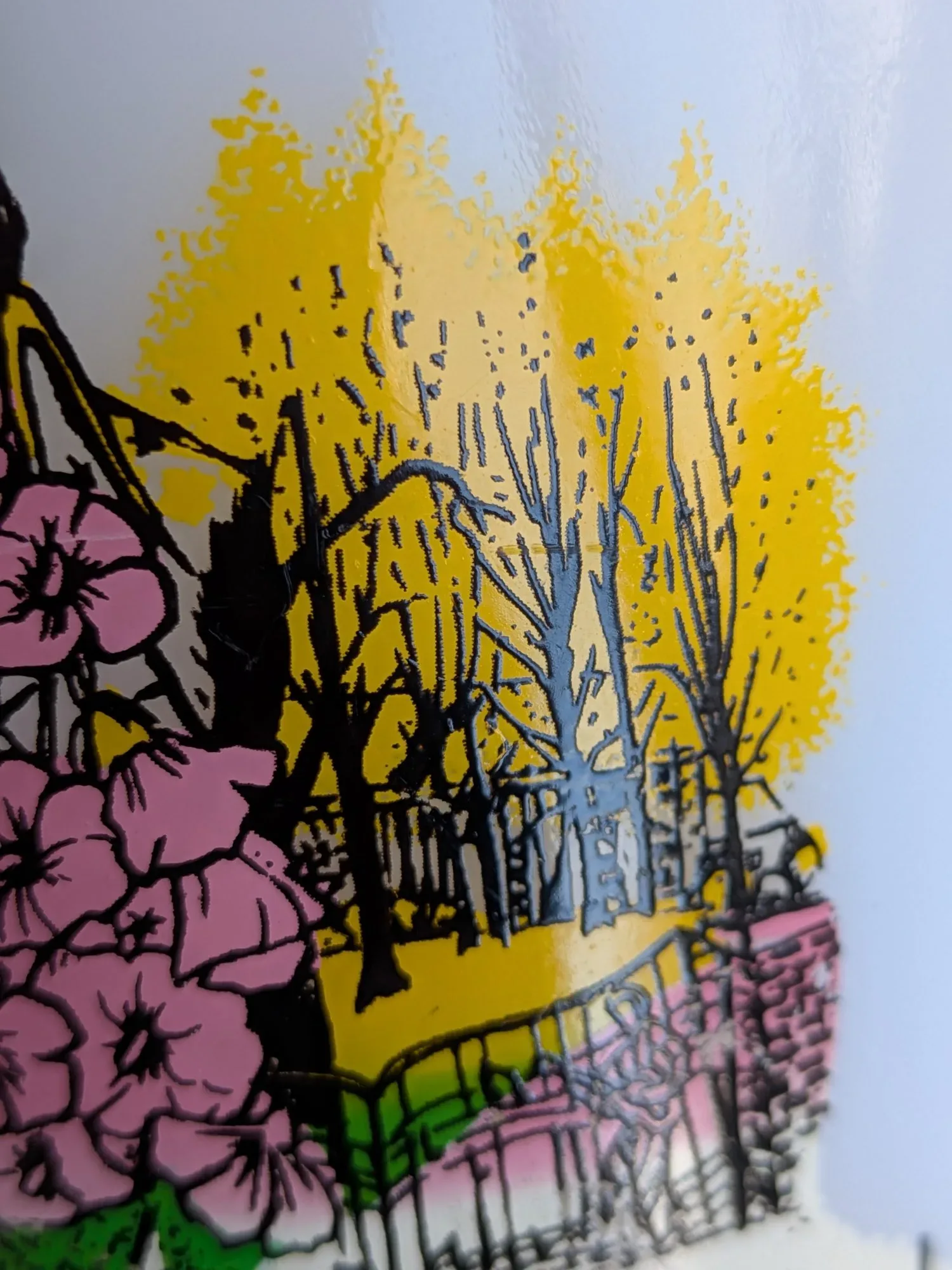 Vintage Glasbake Mugg: Elvis Presley & Graceland - Bild 2