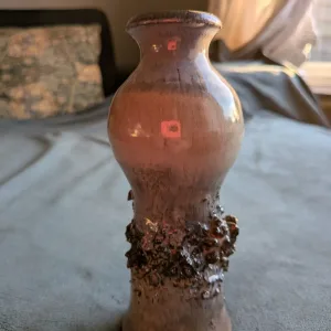 Unique Ceramic Vase "Lava" from Iceland, approx. 19.5 cm