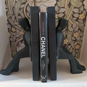 Designed Bookends Kikkerland – Chris Collicott, Black