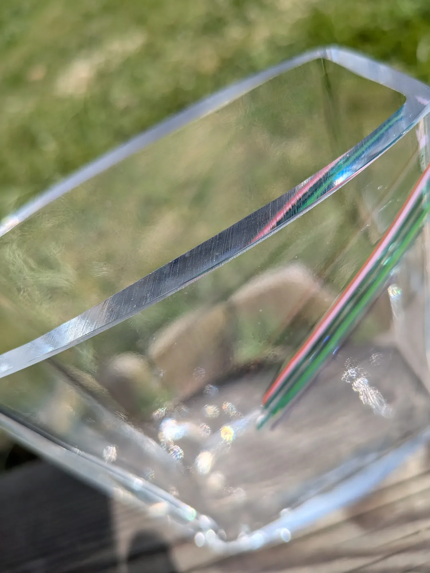Elegant Glass Vase – likely Bertil Vallien for Kosta Boda (Rainbow series) - Image 7