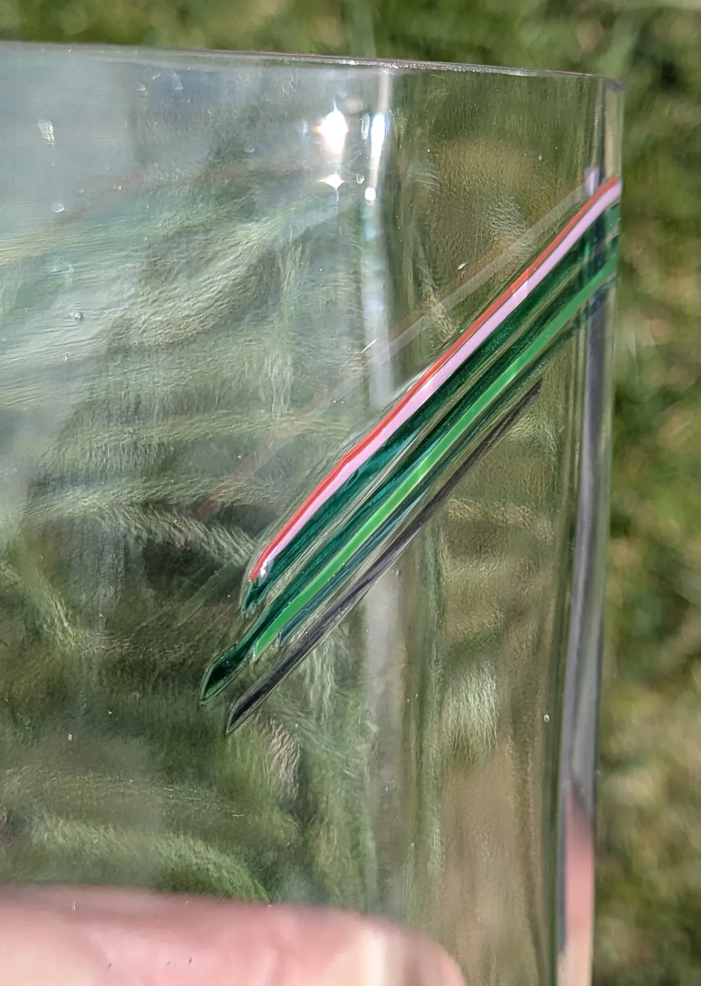 Elegant Glass Vase – likely Bertil Vallien for Kosta Boda (Rainbow series) - Image 6