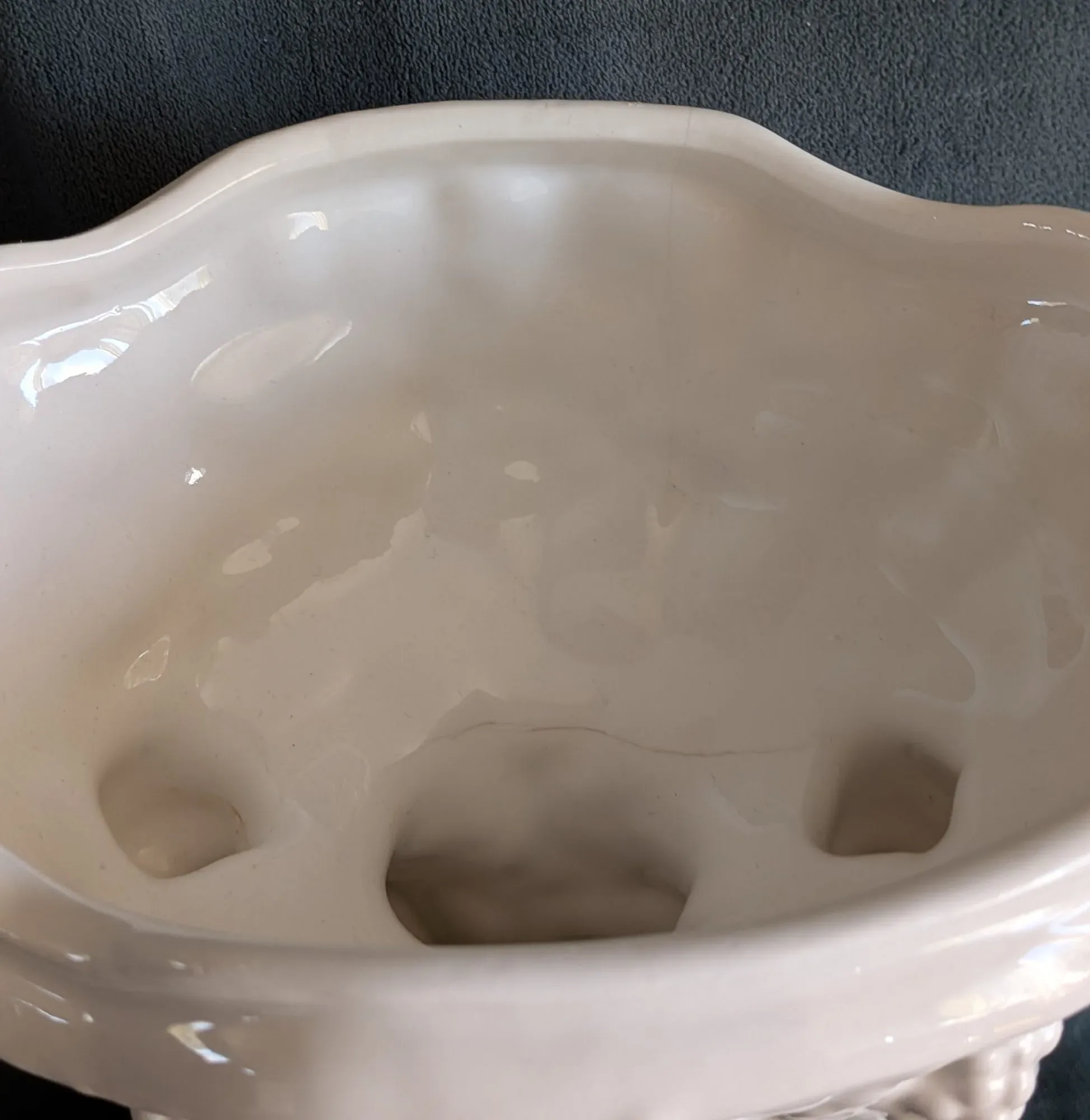 Elegant Vintage Keramikurna med Keruber - Bild 6