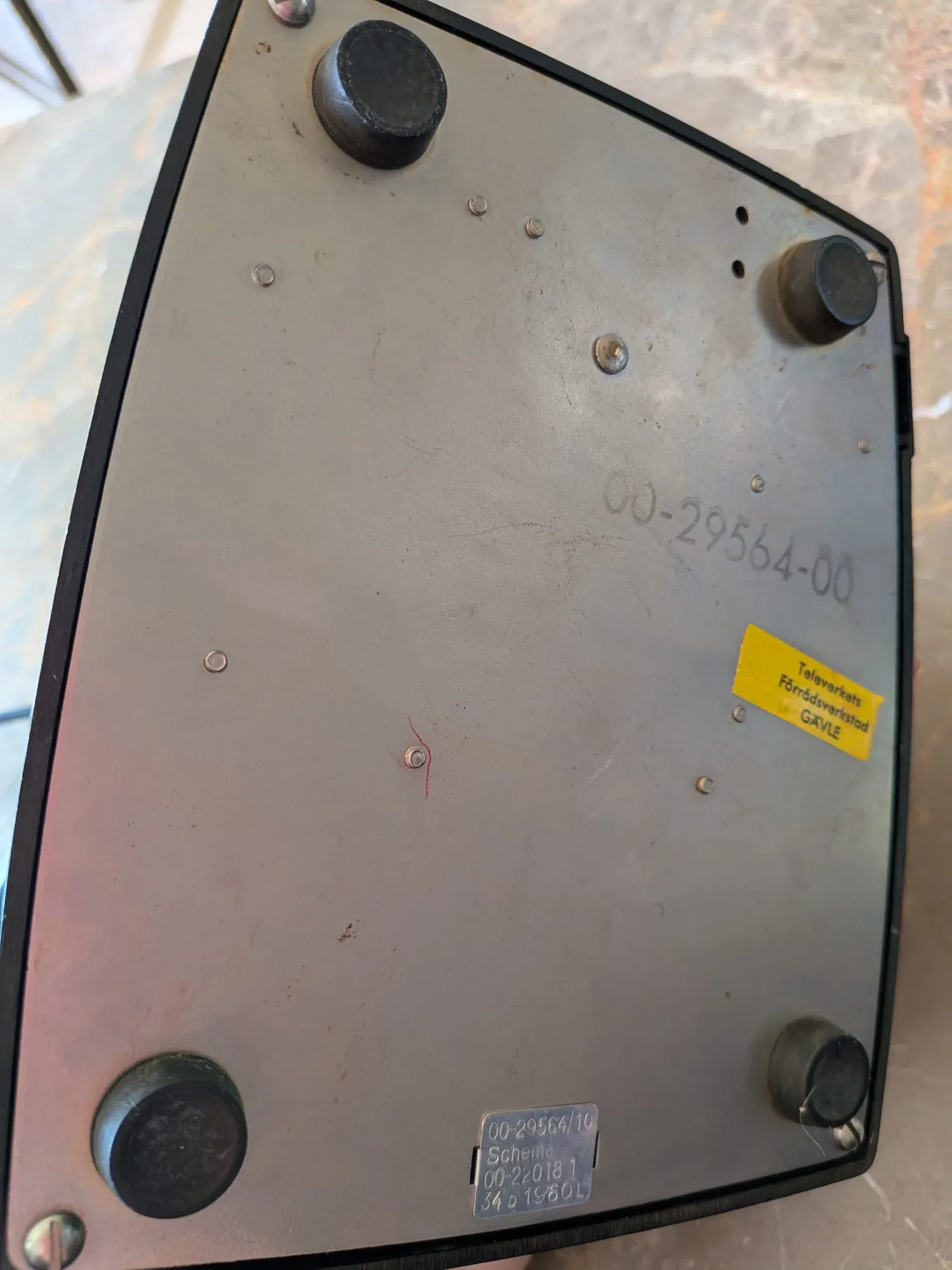 Klassisk Svart Bakelittelefon – Vintage Televerket - Bild 5
