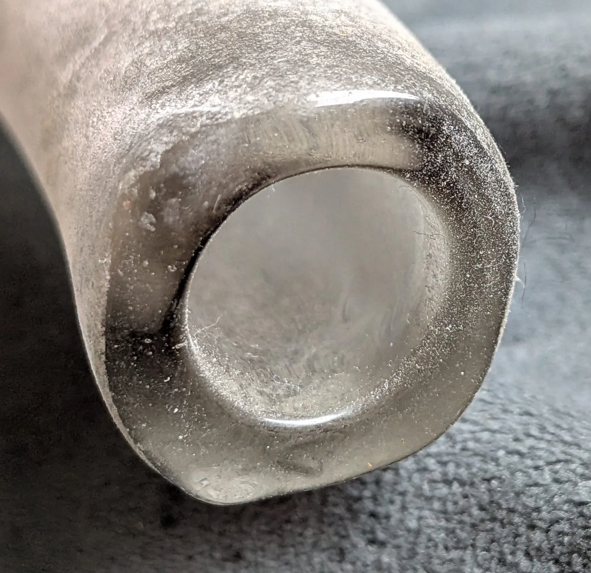 Unik Frostat Glasvas – House of Hansen, Danmark - Bild 2