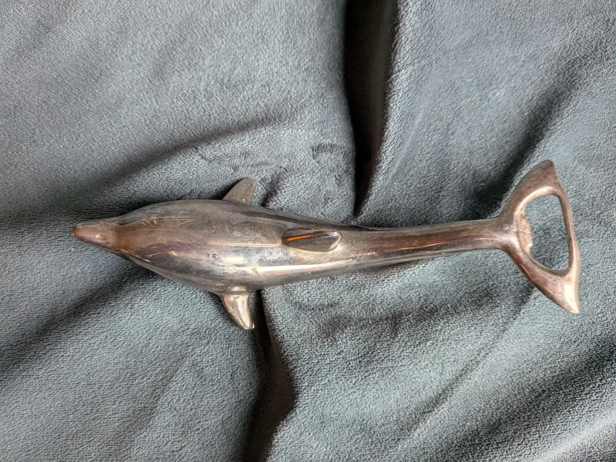 Vintage Delfin Kapsylöppnare i Metall - Bild 3