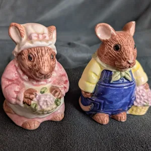 Charmigt Muspar: Salt- och Pepparkar i Keramik