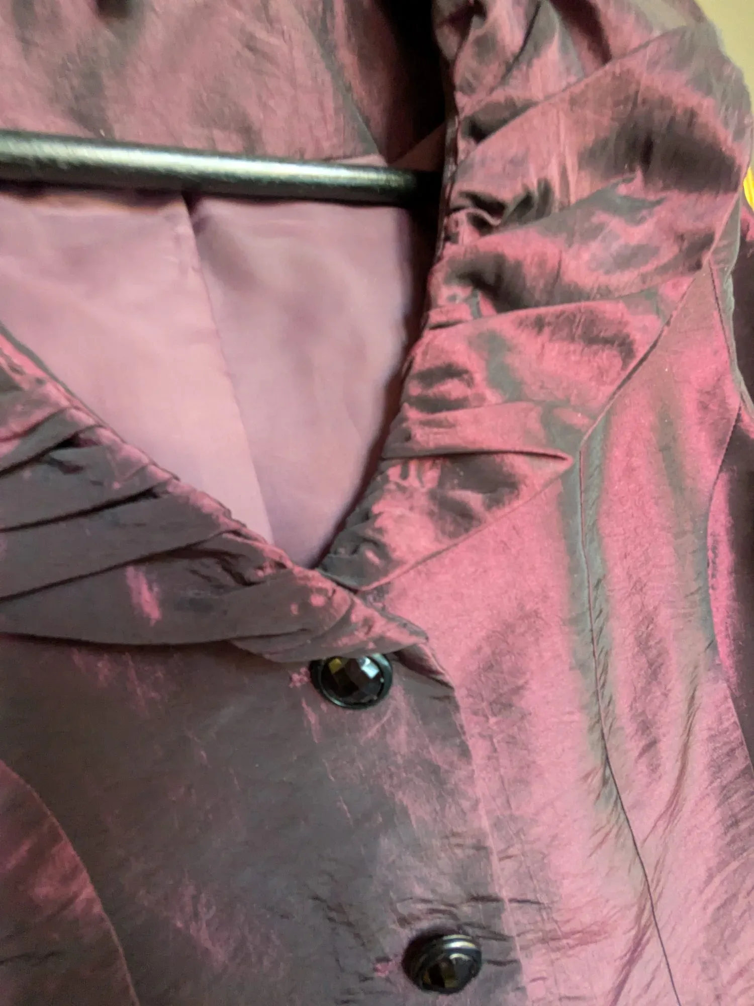 Isolde Polyester Taftliknande Kavaj, Storlek 40 - Bild 3