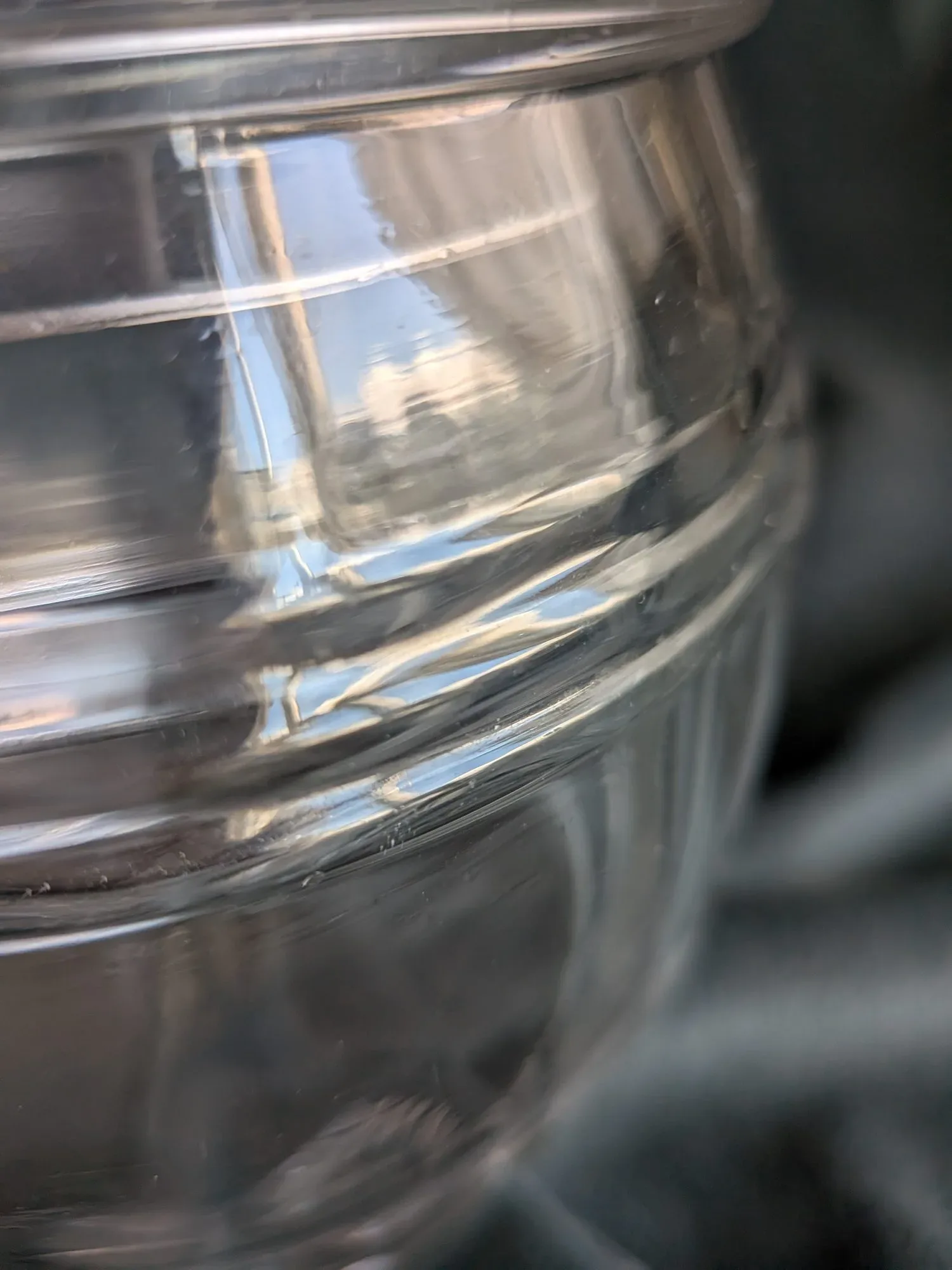 Vintage Glasburk med Knopplock - Bild 5