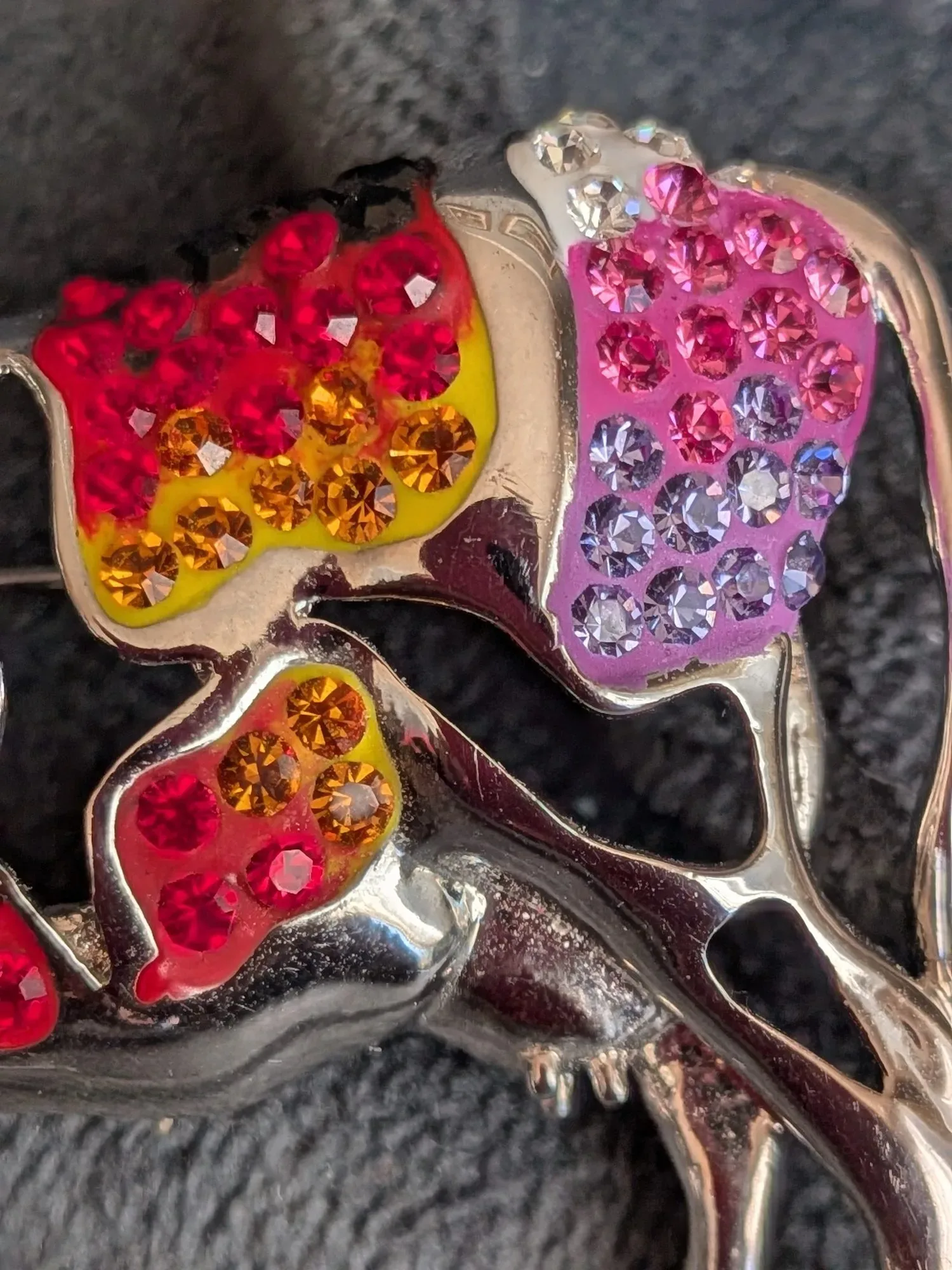 Charmig Kohrosh med Färggrann Strass - Bild 6