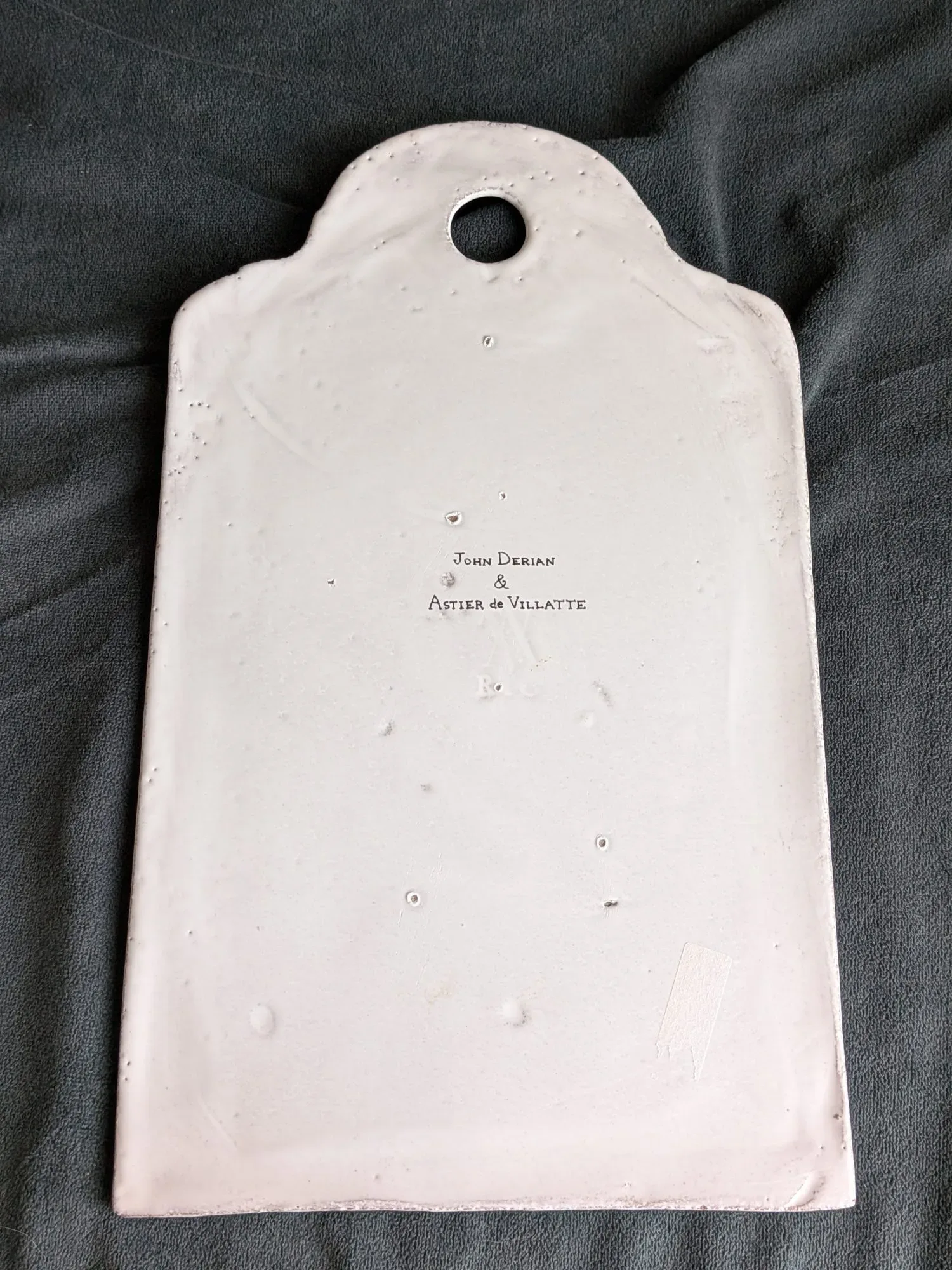 John Derian & Astier de Villatte Keramikplatta med Fluga 1 av 3 - Bild 4