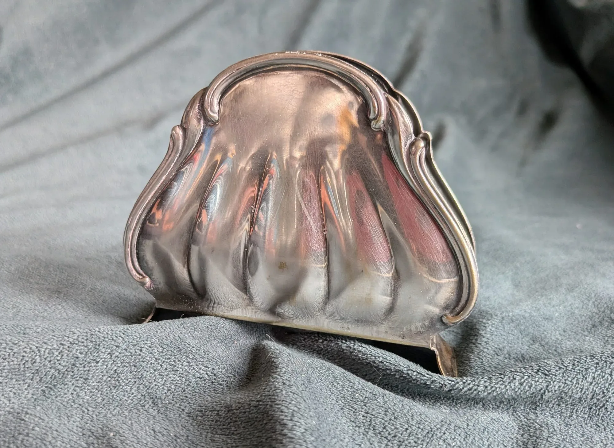 Vintage Servetthållare i Silverpläterad Metall, J.L.H. Primans - Bild 8