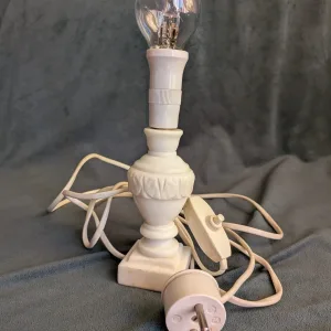 Vintage Table Lamp Elsa Matur Kosta, Italian Base