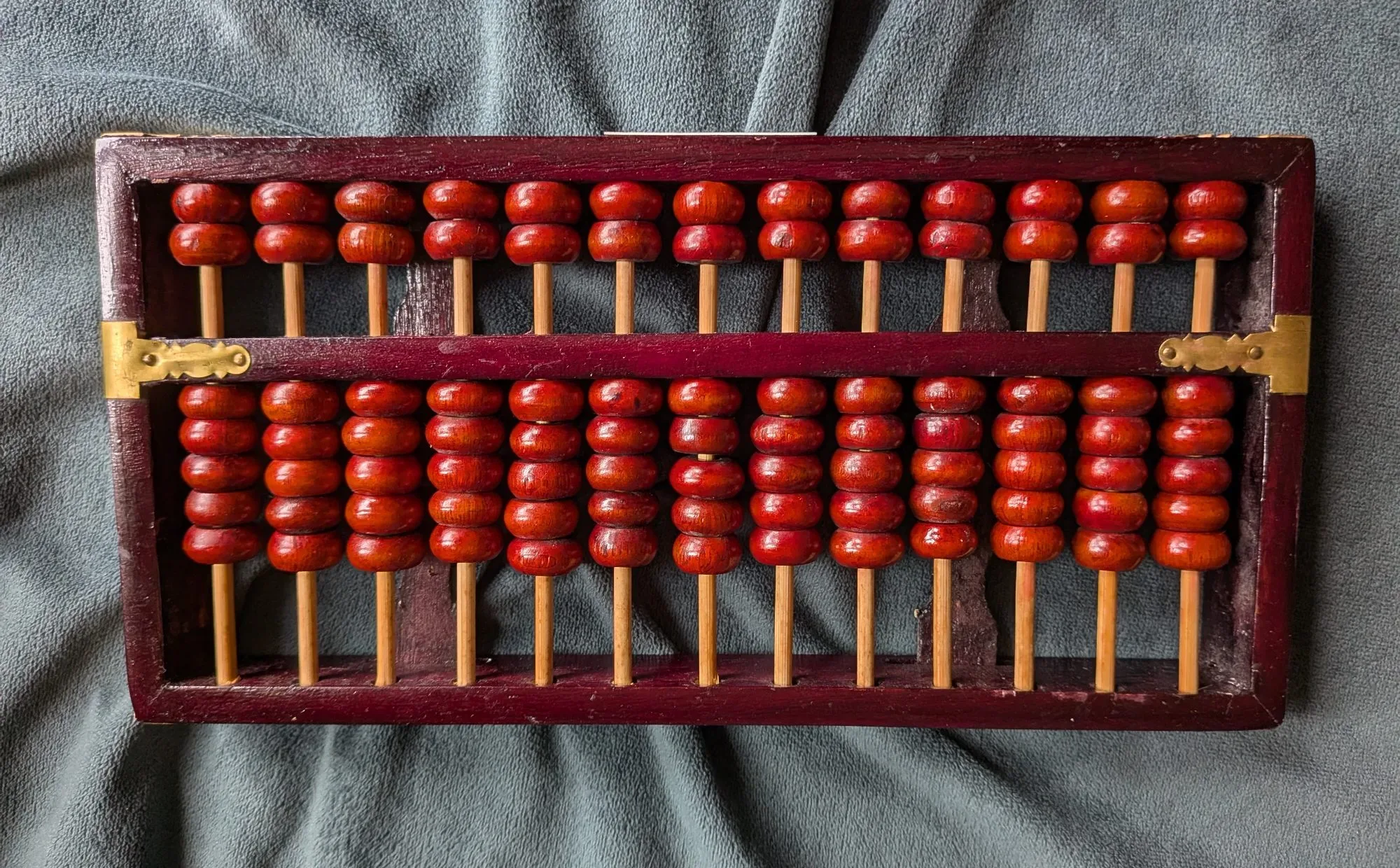 Diamond Träkulram Vintage Abacus Kinesisk