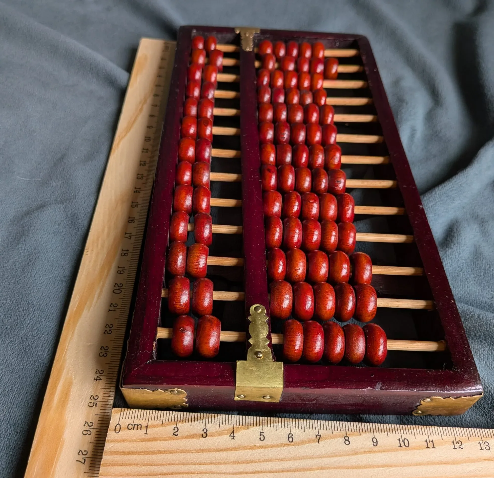 Diamond Träkulram Vintage Abacus Kinesisk - Bild 7