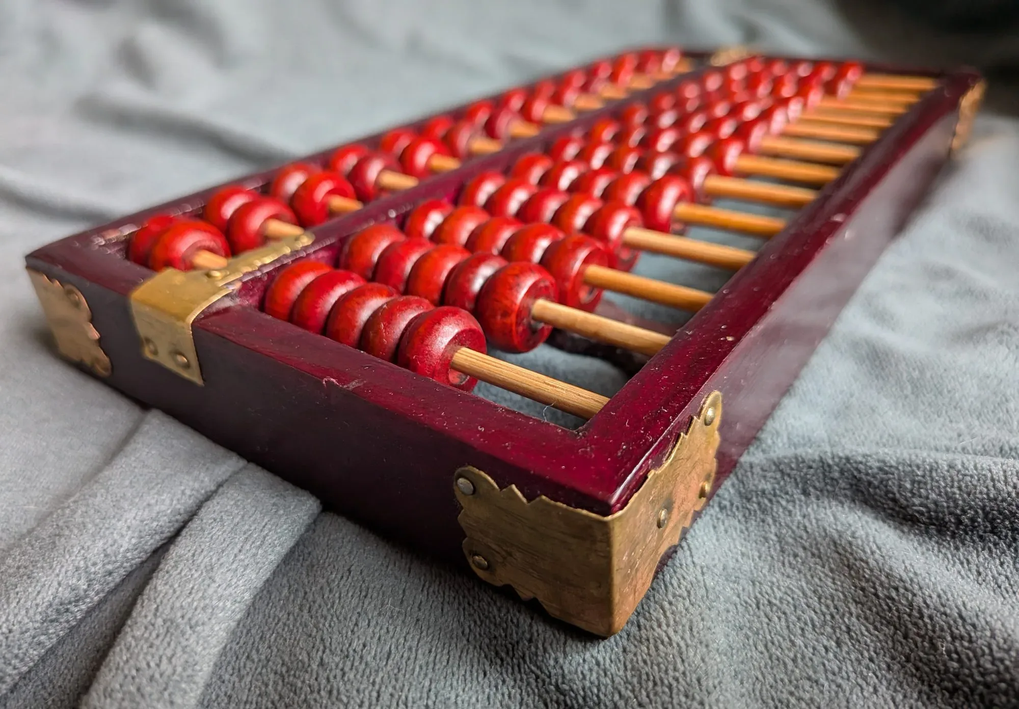 Diamond Träkulram Vintage Abacus Kinesisk - Bild 6