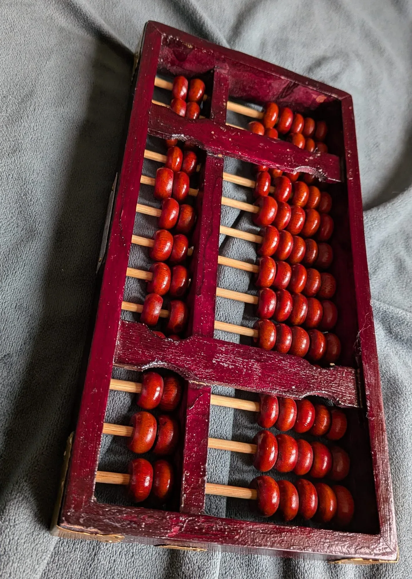 Diamond Träkulram Vintage Abacus Kinesisk - Bild 5