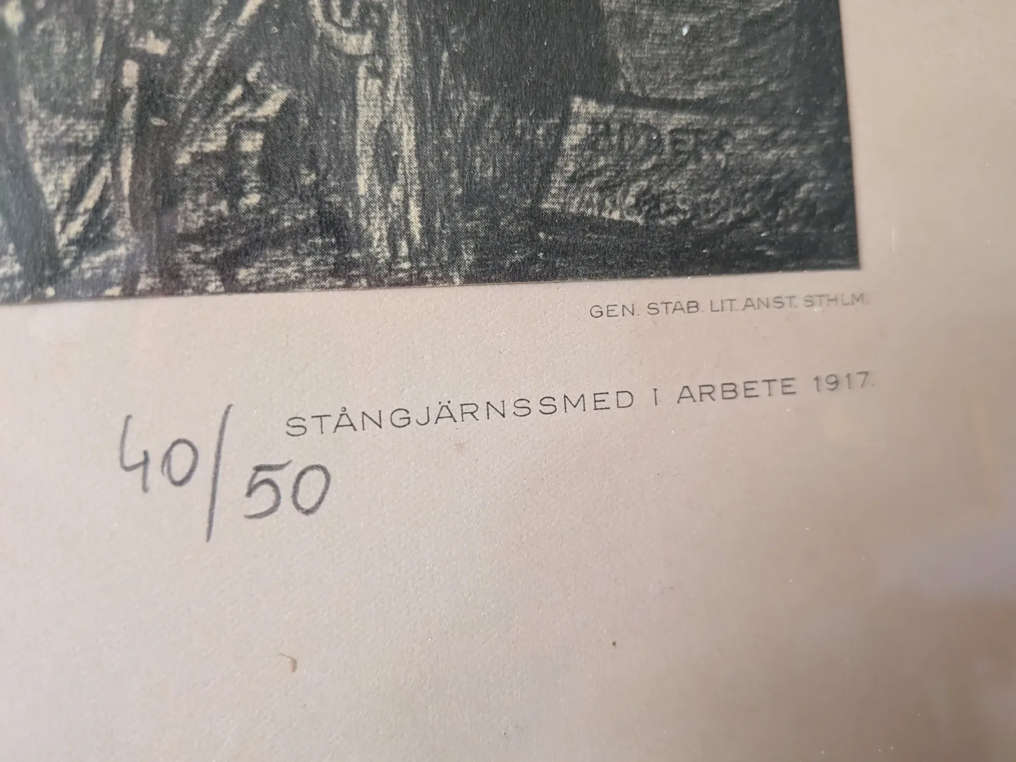 Ferdinand Boberg - Lyxupplaga 40/50 - Stångjärnssmed 1917 - Strömsbergs Bruk - Bild 4