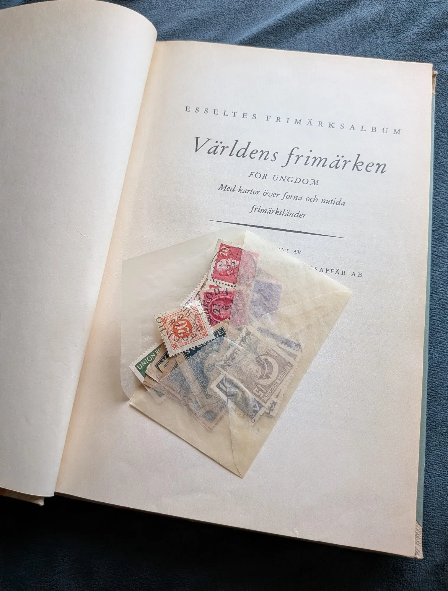 Esselte Frimärksalbum 'Världens Frimärken' & Samling - Bild 21