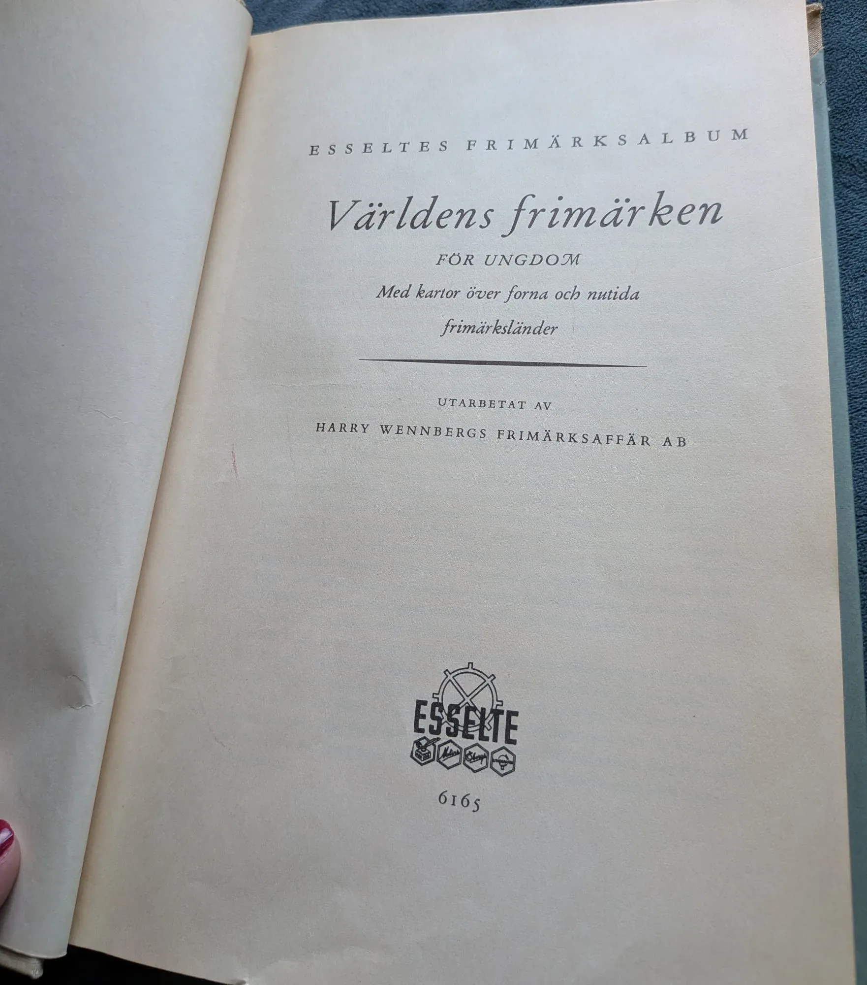 Esselte Frimärksalbum 'Världens Frimärken' & Samling - Bild 9